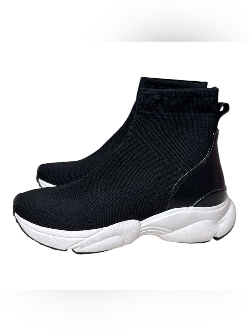 NWOT Michael Kors - Katrina Knit Sock Sneaker bootie. Black.